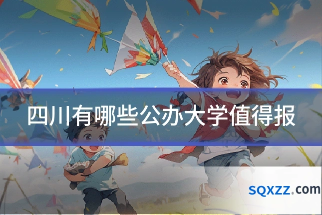 四川有哪些公办大学值得报