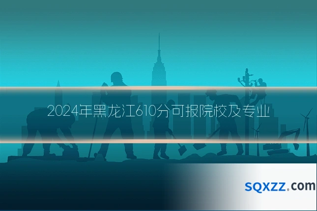 2024年黑龙江610分可报院校及专业