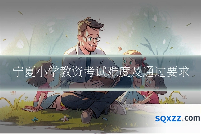 宁夏小学教资考试难度及通过要求