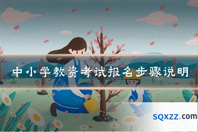 中小学教资考试报名步骤说明