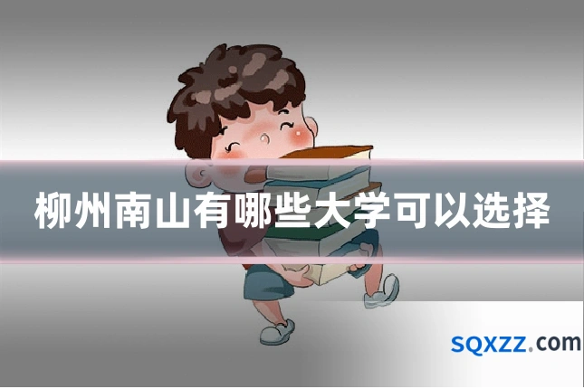 柳州南山有哪些大学可以选择