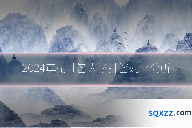 2024年湖北各大学排名对比分析