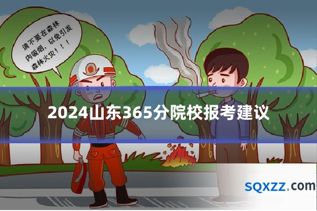 2024山东365分院校报考建议