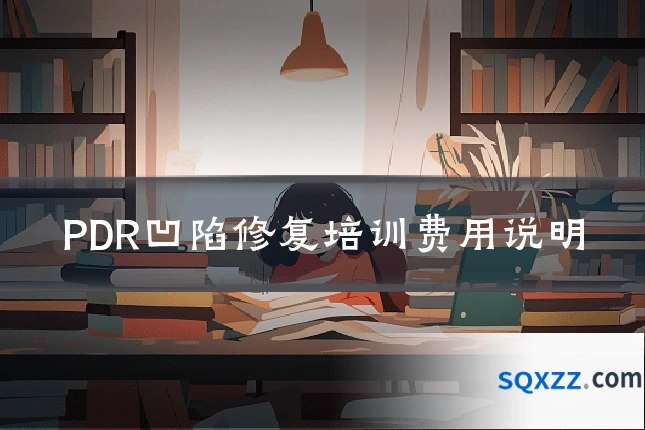 PDR凹陷修复培训费用说明