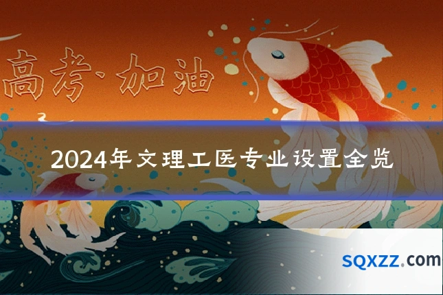 2024年文理工医专业设置全览