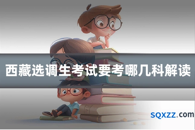 西藏选调生考试要考哪几科解读
