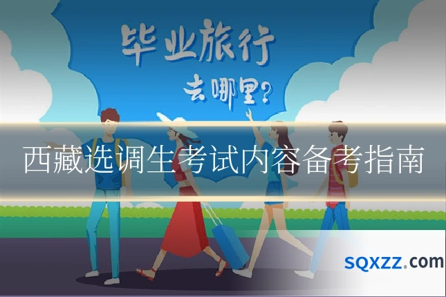 西藏选调生考试内容备考指南