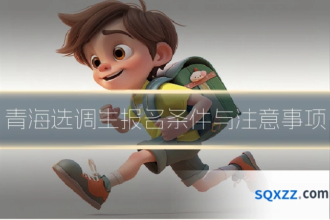 青海选调生报名条件与注意事项
