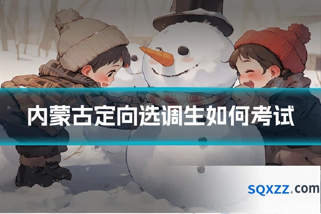 内蒙古定向选调生如何考试