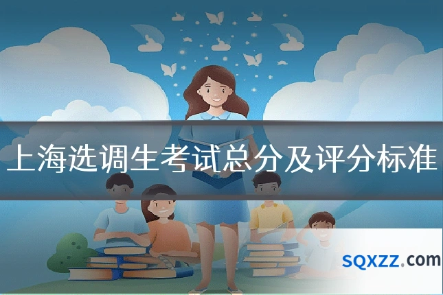 上海选调生考试总分及评分标准