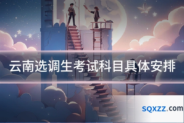 云南选调生考试科目具体安排