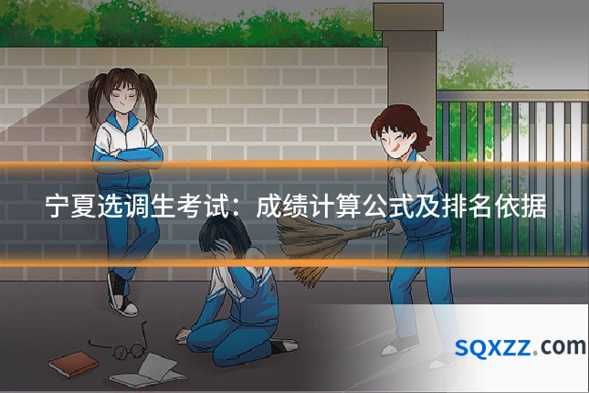 宁夏选调生考试:成绩计算公式及排名依据