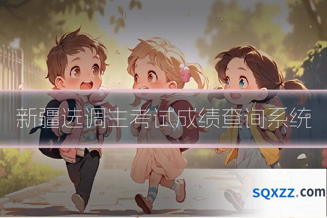 新疆选调生考试成绩查询系统