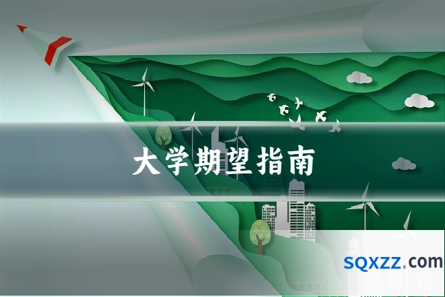大学期望指南