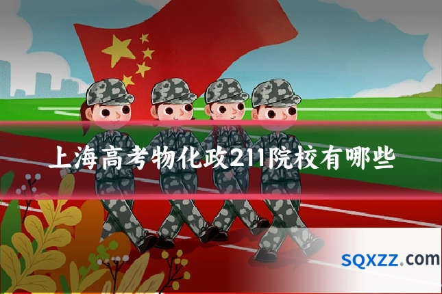 上海高考物化政211院校有哪些