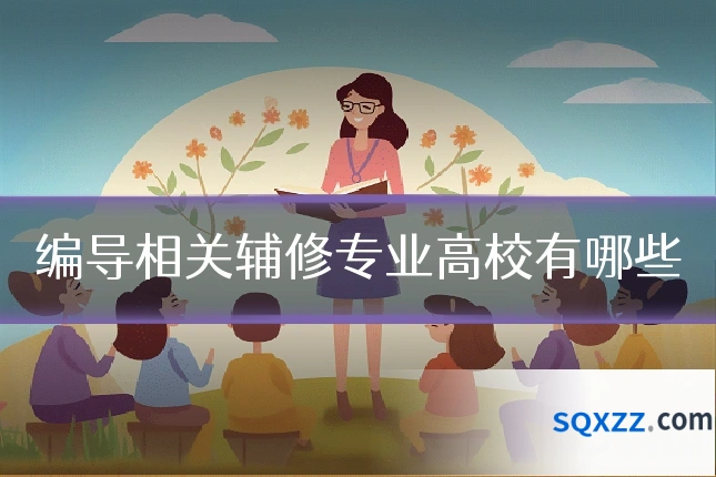 编导相关辅修专业高校有哪些