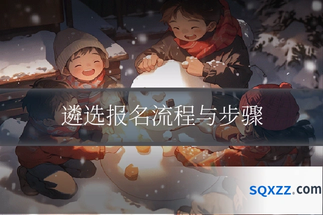 遴选报名流程与步骤