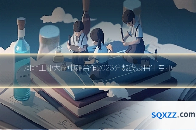 河北工业大学中外合作2023分数线及招生专业