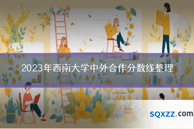 2023年西南大学中外合作分数线整理