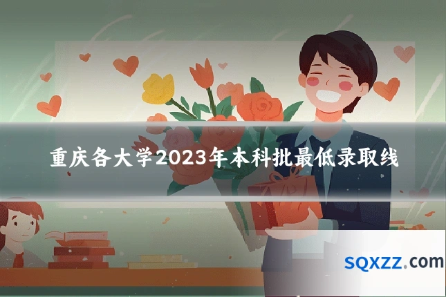 重庆各大学2023年本科批最低录取线
