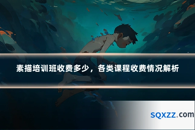 素描培训班收费多少,各类课程收费情况解析