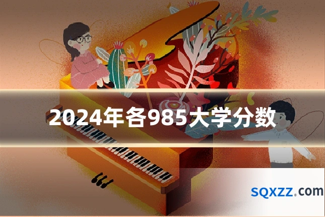 2024年各985大学分数