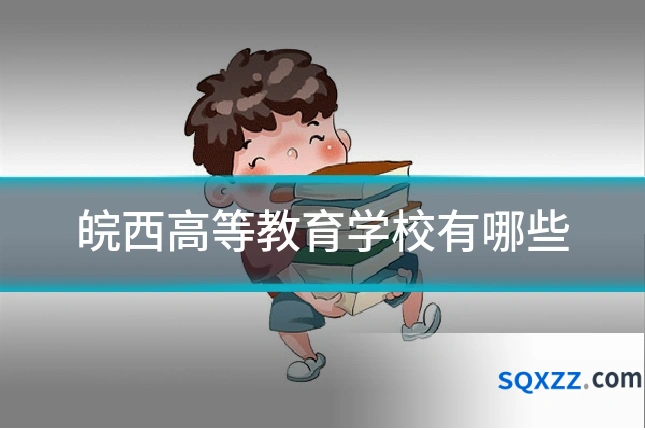 皖西高等教育学校有哪些