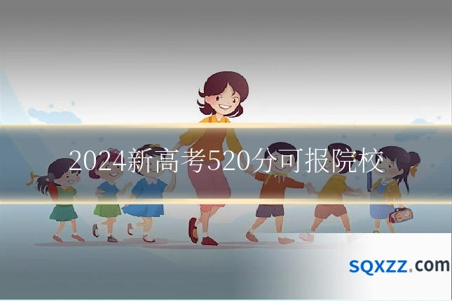 2024新高考520分可报院校