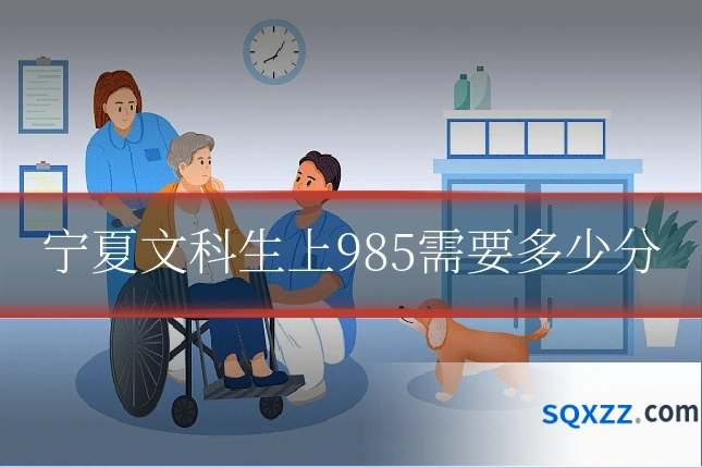 宁夏文科生上985需要多少分