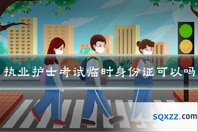 执业护士考试临时身份证可以吗
