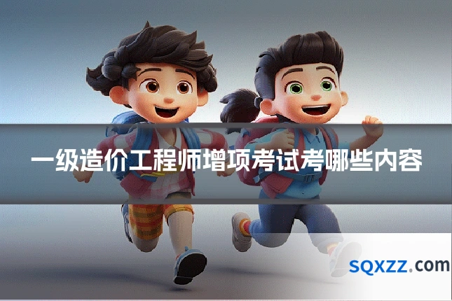 一级造价工程师增项考试考哪些内容