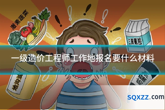 一级造价工程师工作地报名要什么材料