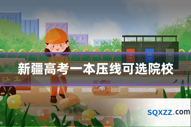 新疆高考一本压线可选院校