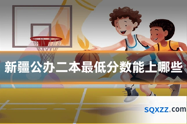 新疆公办二本最低分数能上哪些