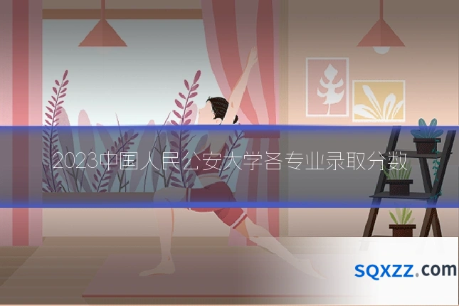 2023中国人民公安大学各专业录取分数