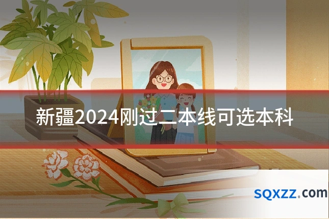 新疆2024刚过二本线可选本科