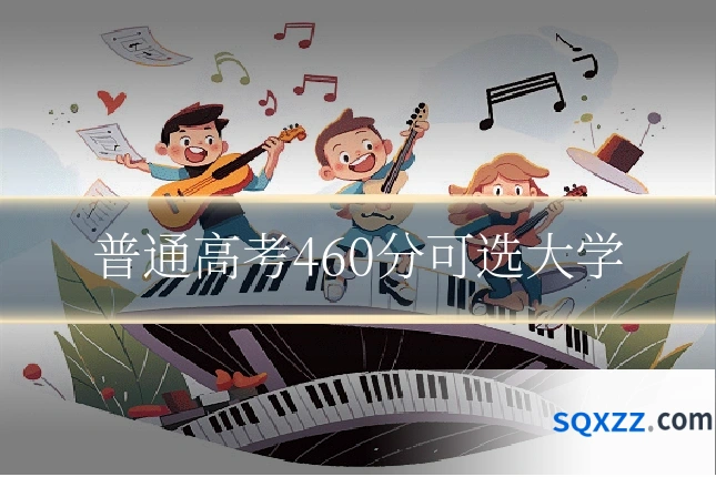 普通高考460分可选大学