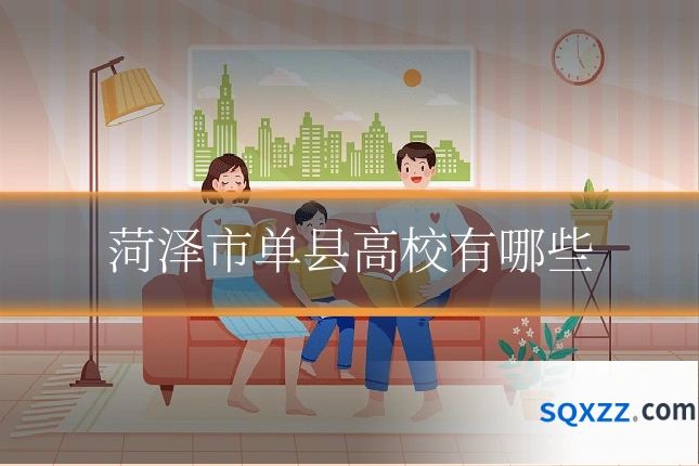 菏泽市单县高校有哪些