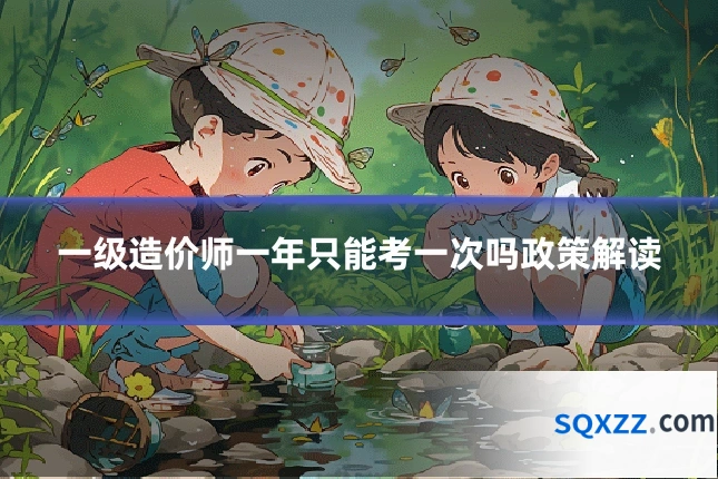 一级造价师一年只能考一次吗政策解读