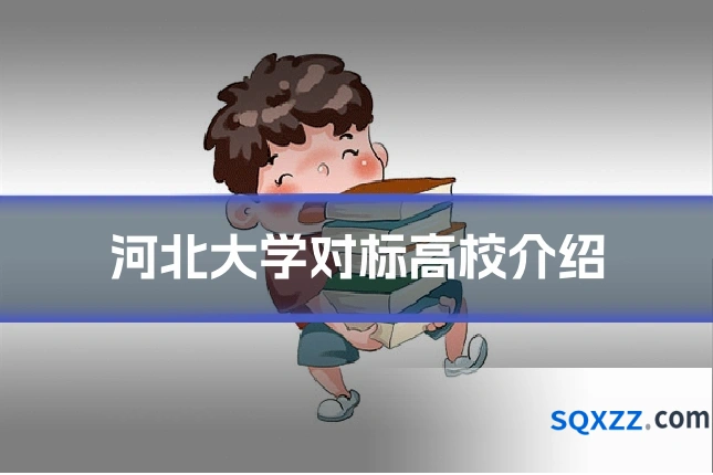 河北大学对标高校介绍
