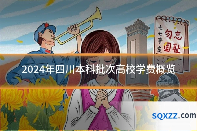 2024年四川本科批次高校学费概览