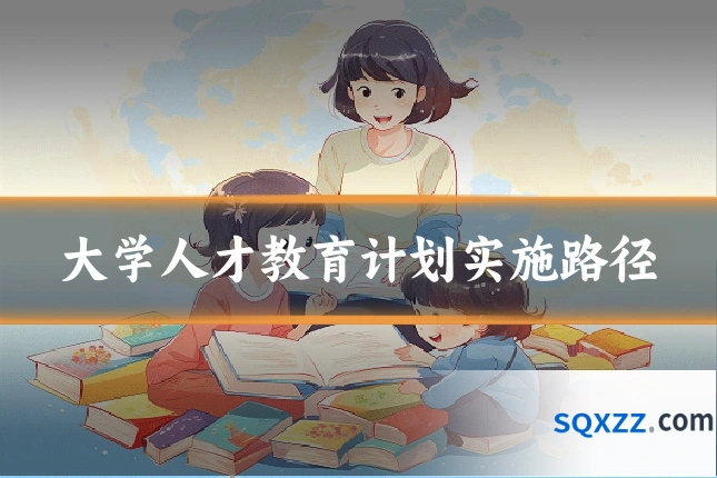 大学人才教育计划实施路径