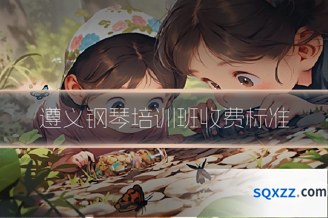 遵义钢琴培训班收费标准