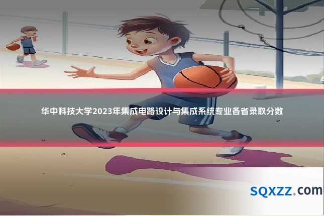 华中科技大学2023年集成电路设计与集成系统专业各省录取分数
