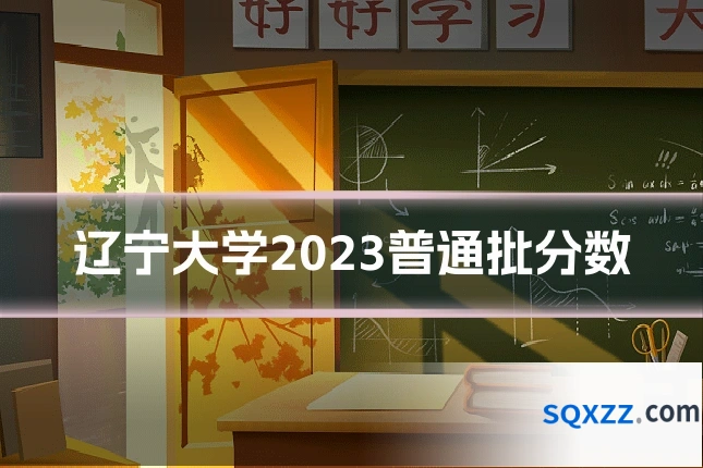辽宁大学2023普通批分数
