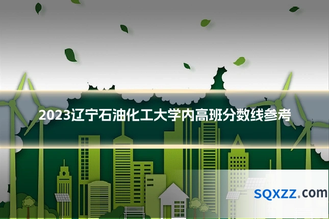 2023辽宁石油化工大学内高班分数线参考