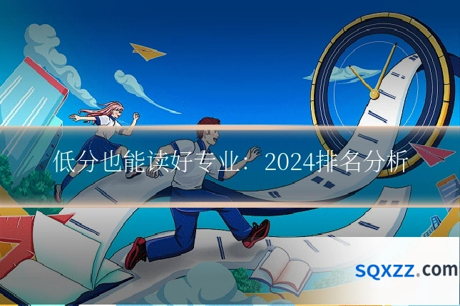 低分也能读好专业：2024排名分析