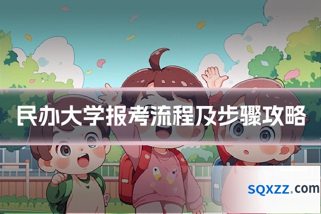 民办大学报考流程及步骤攻略