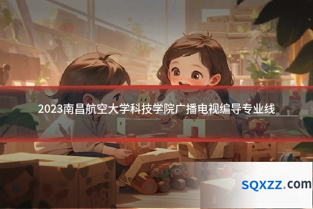 2023南昌航空大学科技学院广播电视编导专业线