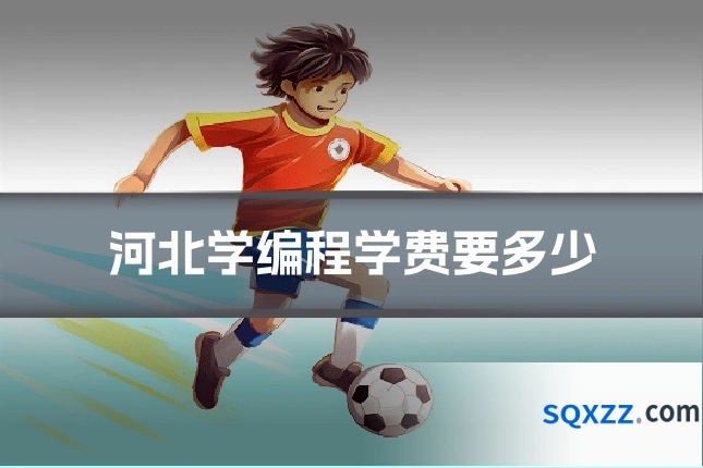 河北学编程学费要多少